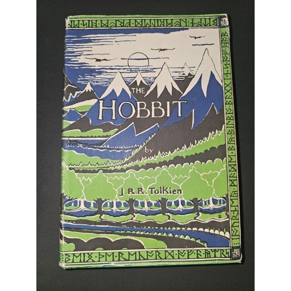THE HOBBIT J.R.R. TOLKIEN 1ST U.S. 30TH PRINTING HCDJ NF/NF 1966